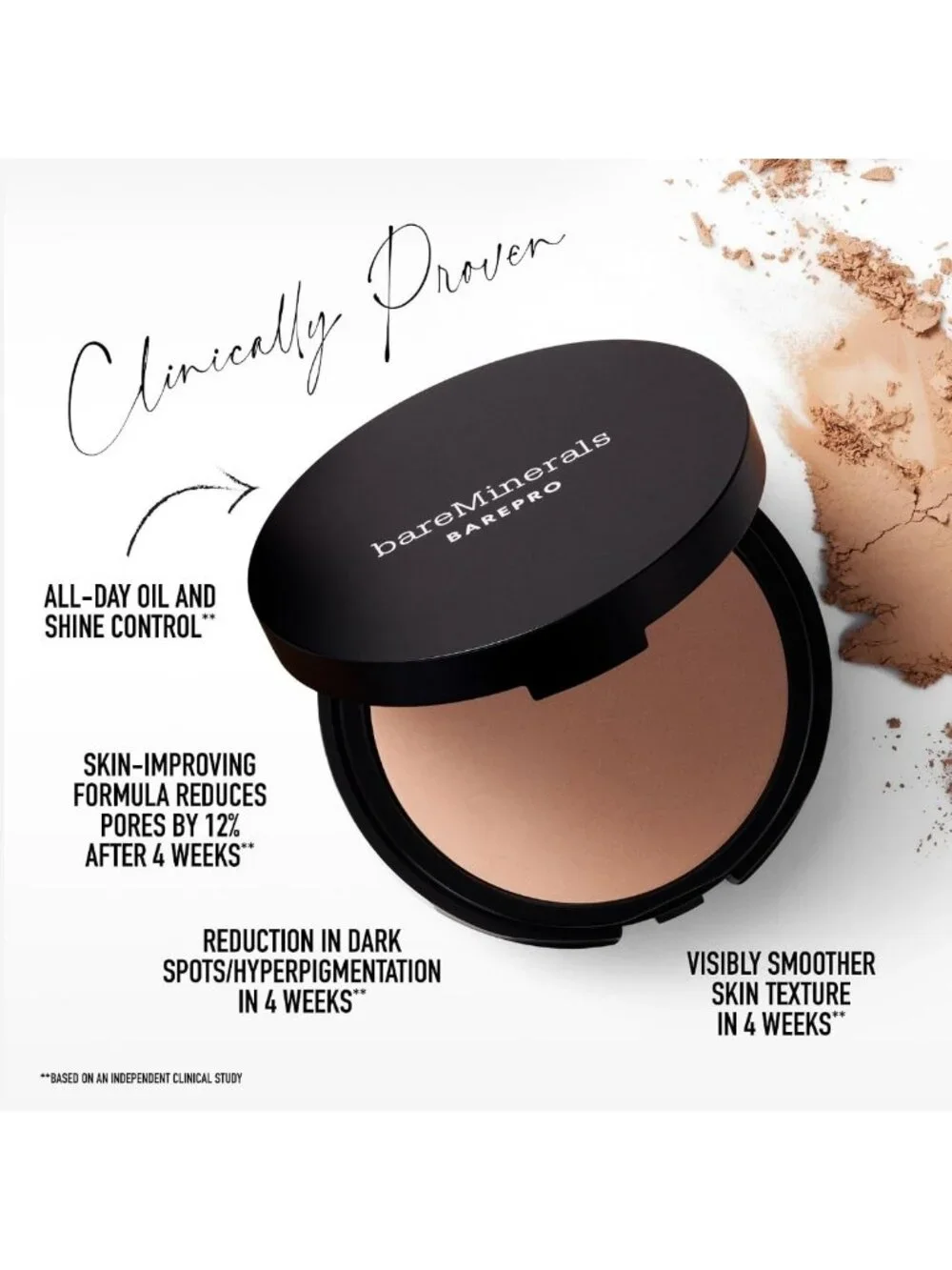 Matte Pressed Powder Foundation for Flawless Skin, Long-Lasting Coverage